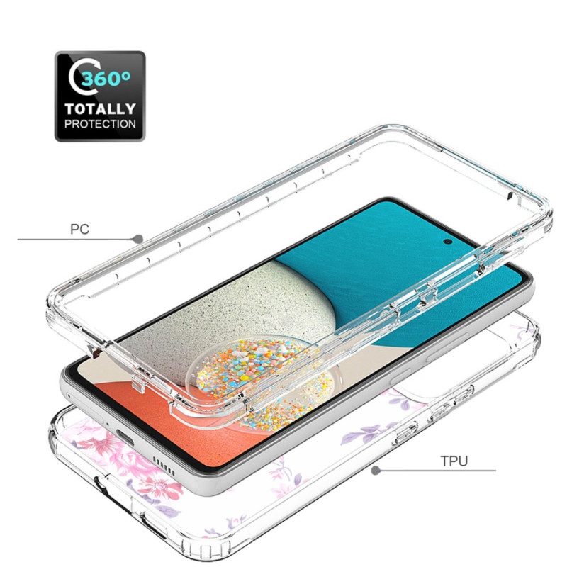 Cover Samsung Galaxy A53 5G Fiori Senza Soluzione Di Continuità