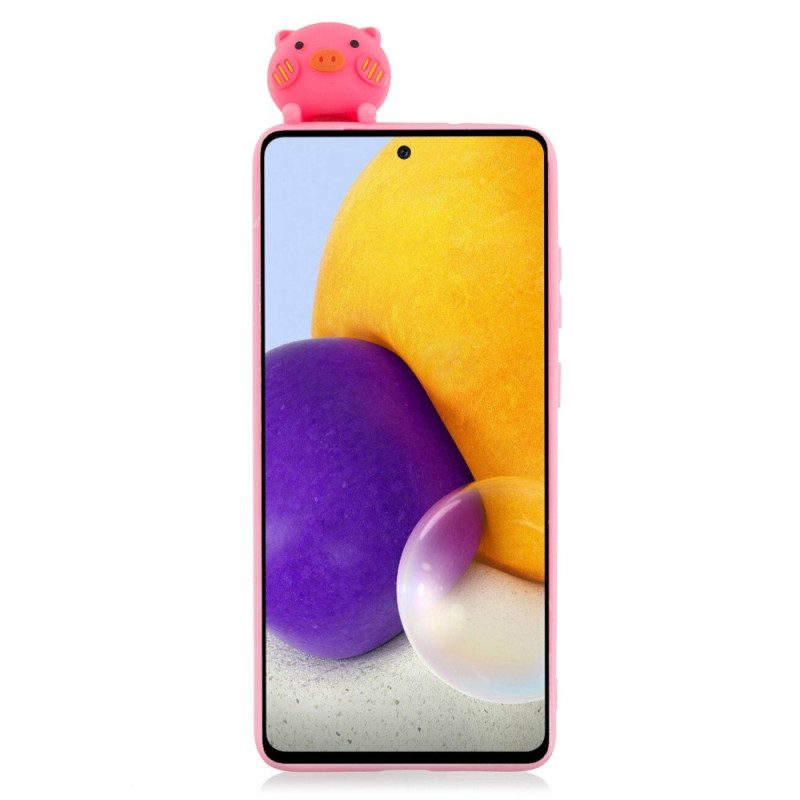 Cover Samsung Galaxy A53 5G Maiale Della Buona Notte 3d