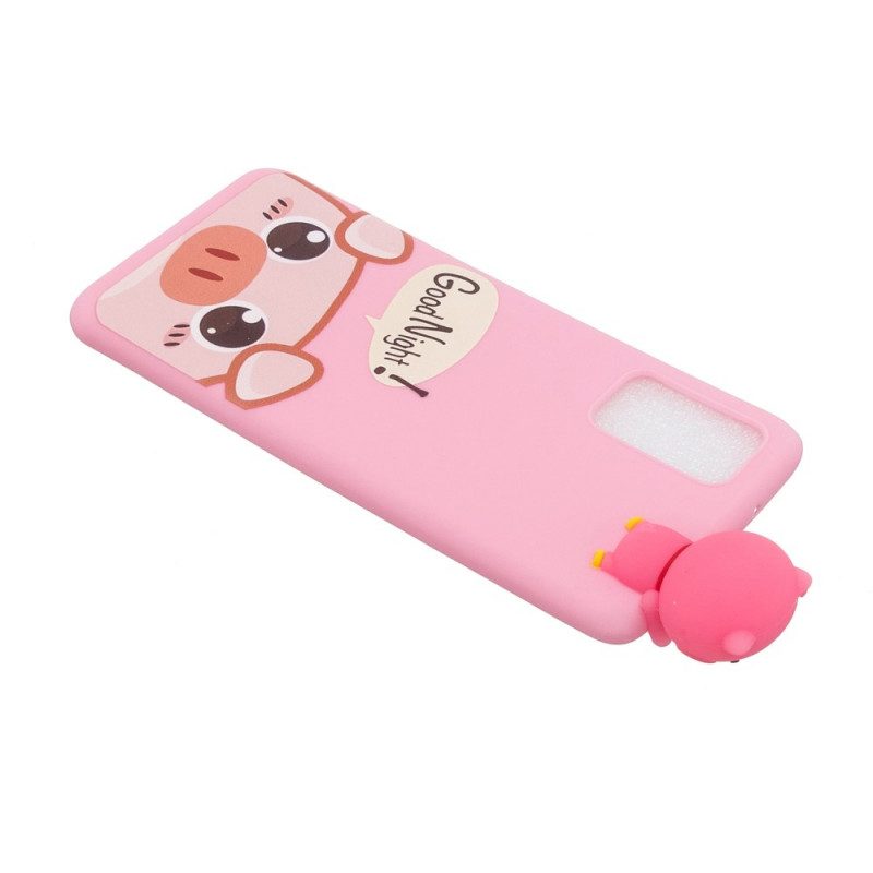 Cover Samsung Galaxy A53 5G Maiale Della Buona Notte 3d