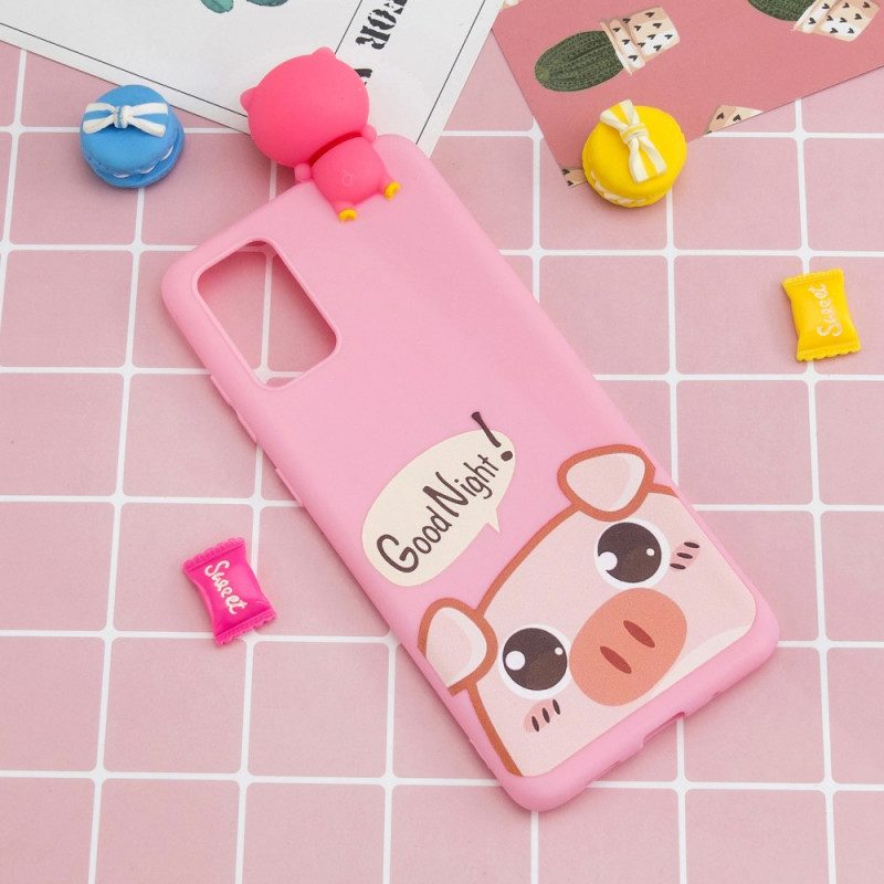 Cover Samsung Galaxy A53 5G Maiale Della Buona Notte 3d