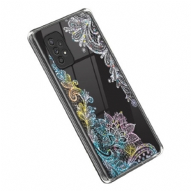 Cover Samsung Galaxy A53 5G Mandala Di Pizzo Senza Cuciture