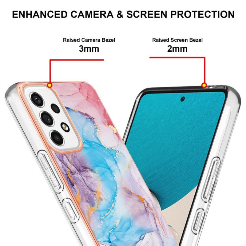 Cover Samsung Galaxy A53 5G Rifiuta Il Marmo