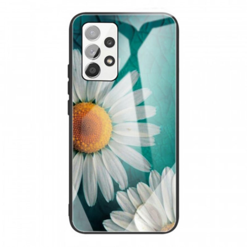 Cover Samsung Galaxy A53 5G Vetro Temperato Margherita