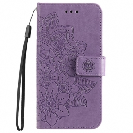 Custodia A Portafoglio Samsung Galaxy A53 5G Fiore Mandala