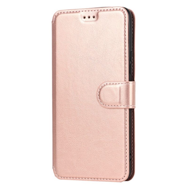 Custodia in pelle Samsung Galaxy A53 5G Stile Retrò In Pelle