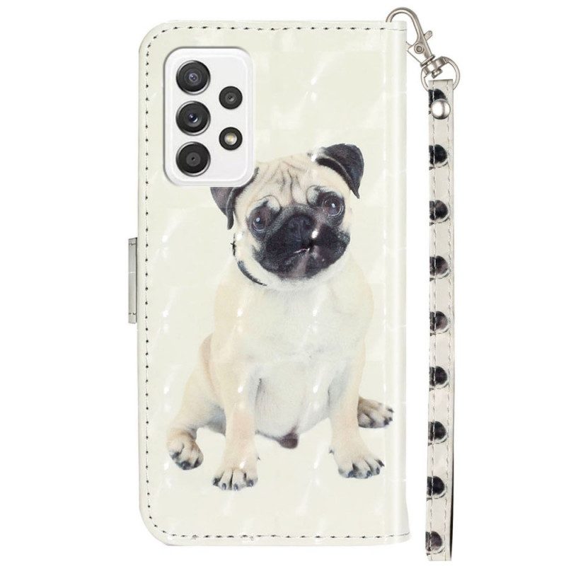 Folio Cover Samsung Galaxy A53 5G Cane Perizoma