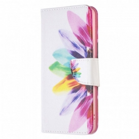 Folio Cover Samsung Galaxy A53 5G Fiore Dell'acquerello