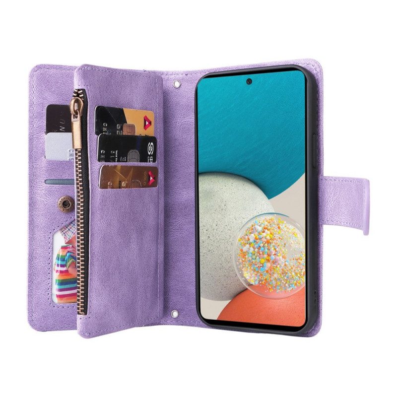 Folio Cover Samsung Galaxy A53 5G Portamonete Multifunzione