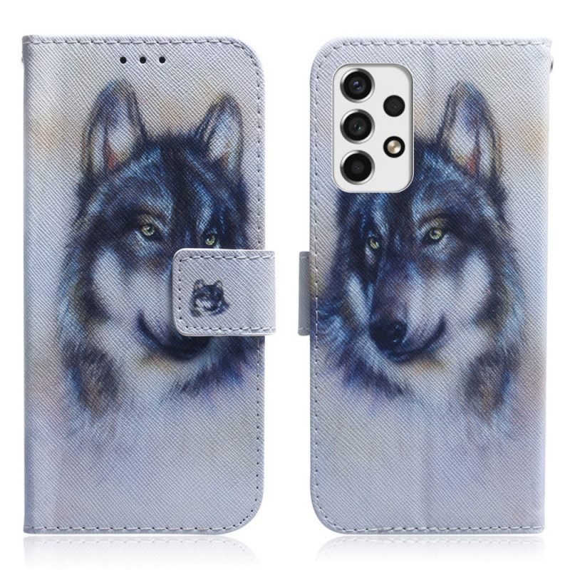 Folio Cover Samsung Galaxy A53 5G Sguardo Canino