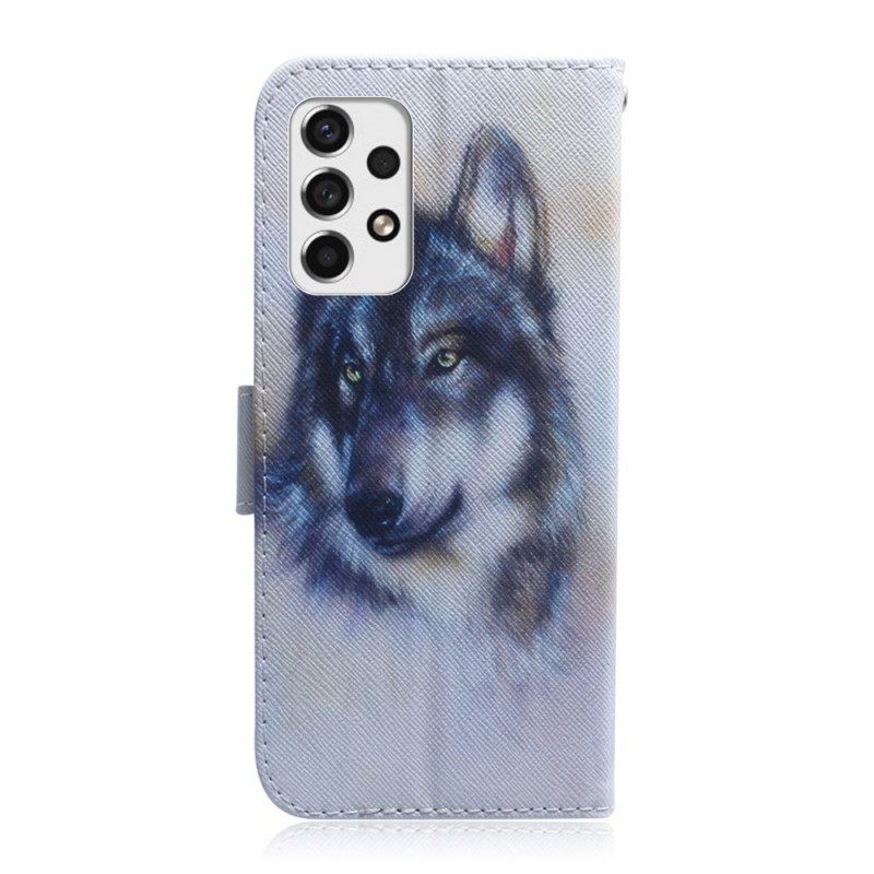 Folio Cover Samsung Galaxy A53 5G Sguardo Canino