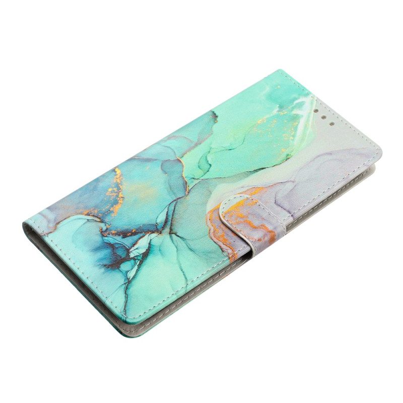 Folio Cover Samsung Galaxy A53 5G Striscia Di Marmo