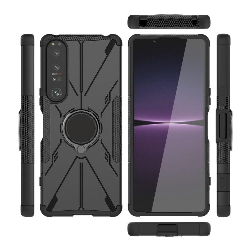 Cover Sony Xperia 1 IV Anello Rotante