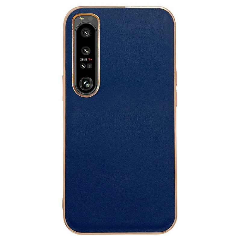 Cover Sony Xperia 1 IV Colore Vera Pelle