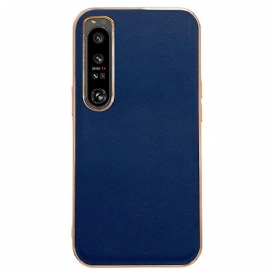 Cover Sony Xperia 1 IV Colore Vera Pelle