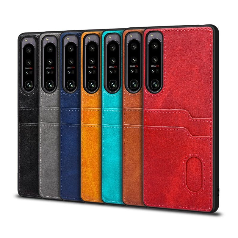 Cover Sony Xperia 1 IV Doppio Titolare Della Carta