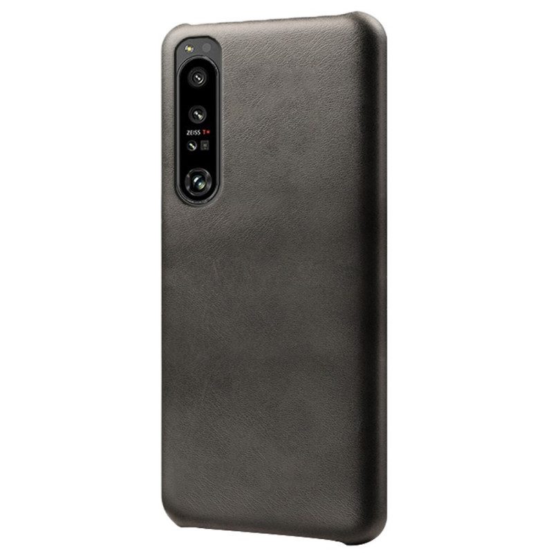 Cover Sony Xperia 1 IV Effetto Pelle