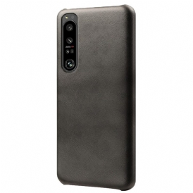 Cover Sony Xperia 1 IV Effetto Pelle