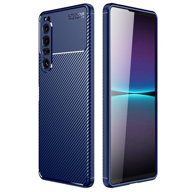 Cover Sony Xperia 1 IV Fibra Di Carbonio