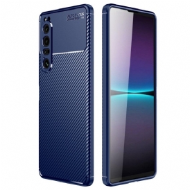 Cover Sony Xperia 1 IV Fibra Di Carbonio