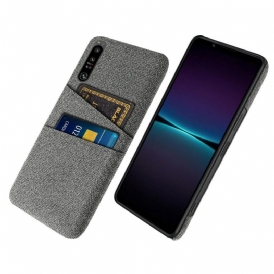 Cover Sony Xperia 1 IV Panno Porta Carte