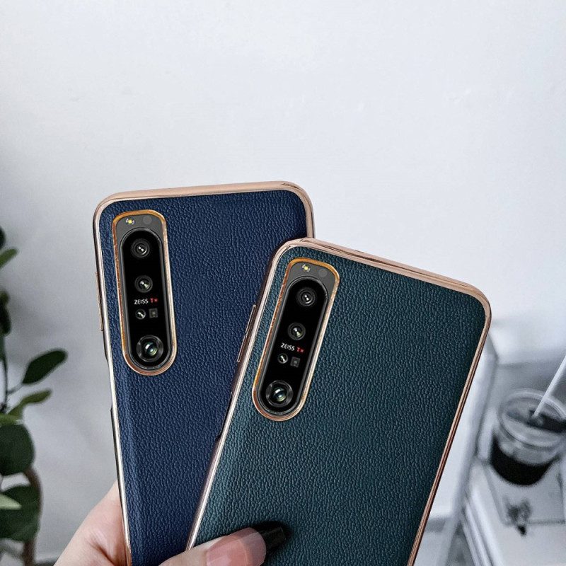 Cover Sony Xperia 1 IV Pelle Vera