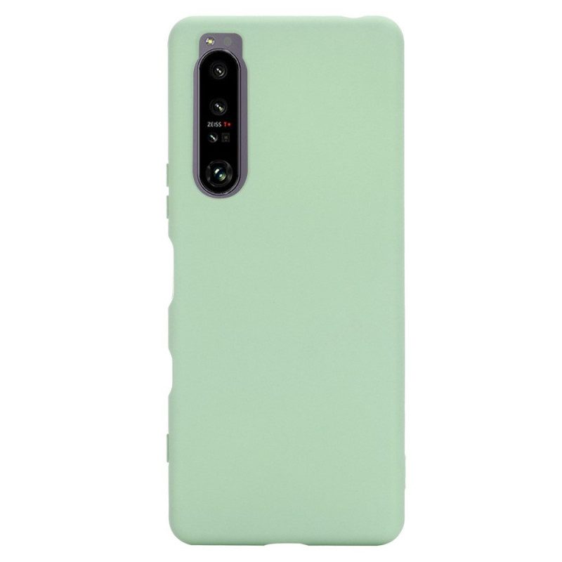 Cover Sony Xperia 1 IV Silicone Liquido Strappy