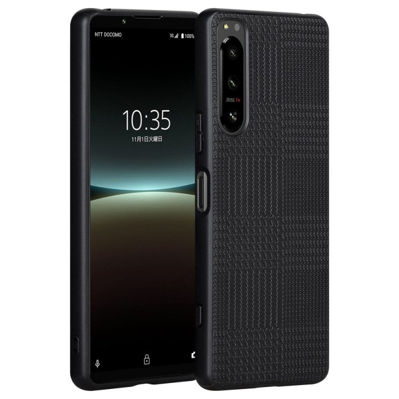 Cover Sony Xperia 1 IV Stile Tessuto Vili