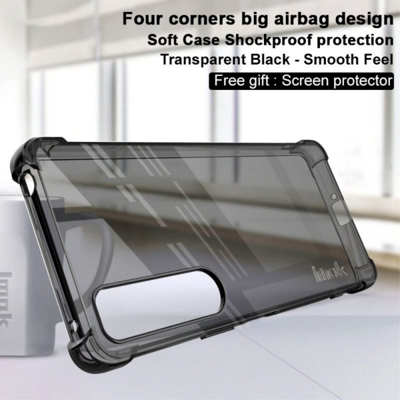 Cover Sony Xperia 1 IV Trasparente Con Imak Screen Film