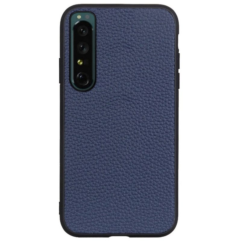 Cover Sony Xperia 1 IV Vera Pelle Ibrida