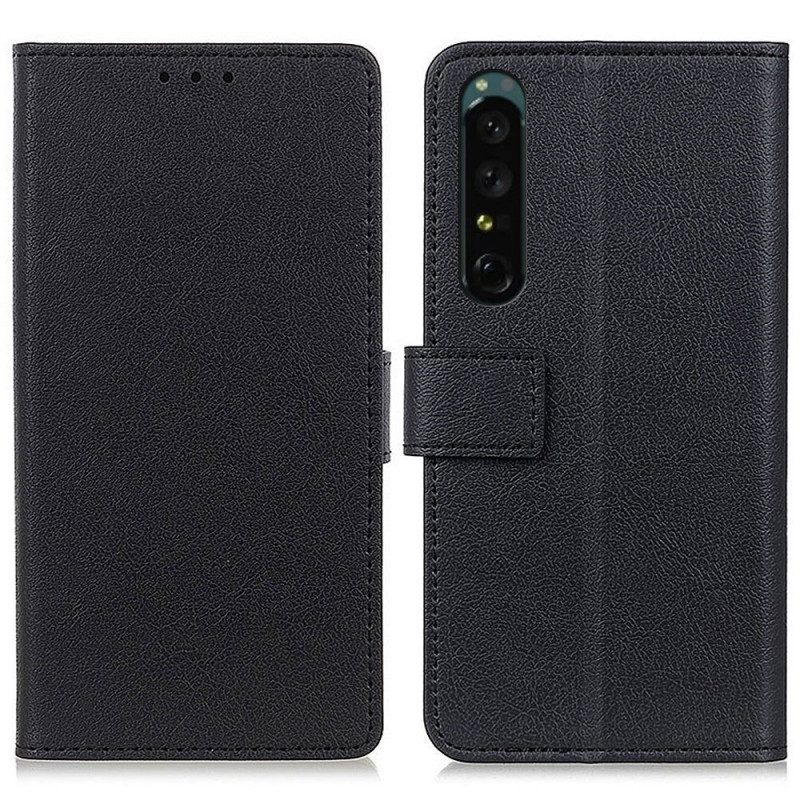 Custodia in pelle Sony Xperia 1 IV Classico