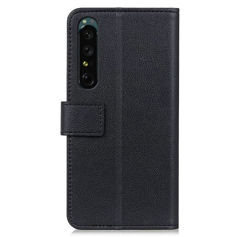 Custodia in pelle Sony Xperia 1 IV Classico