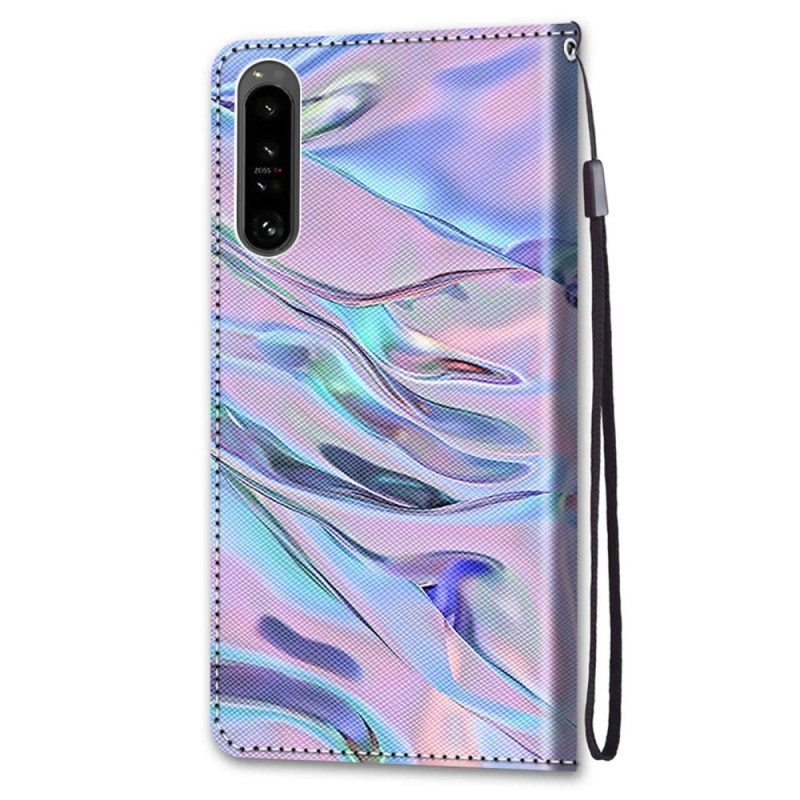 Custodia in pelle Sony Xperia 1 IV Come Vernice