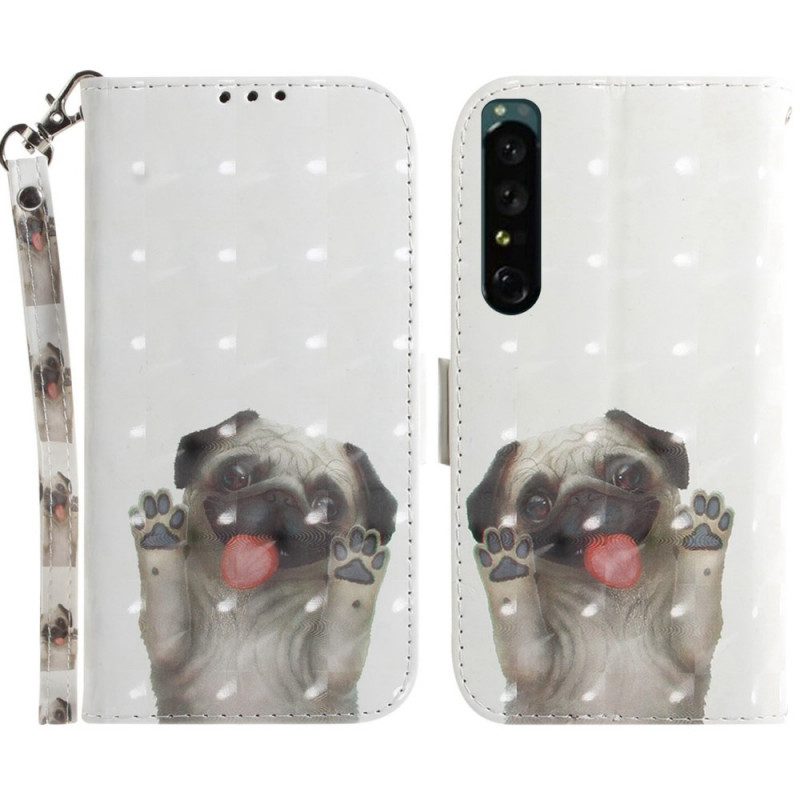 Folio Cover Sony Xperia 1 IV Cane Perizoma