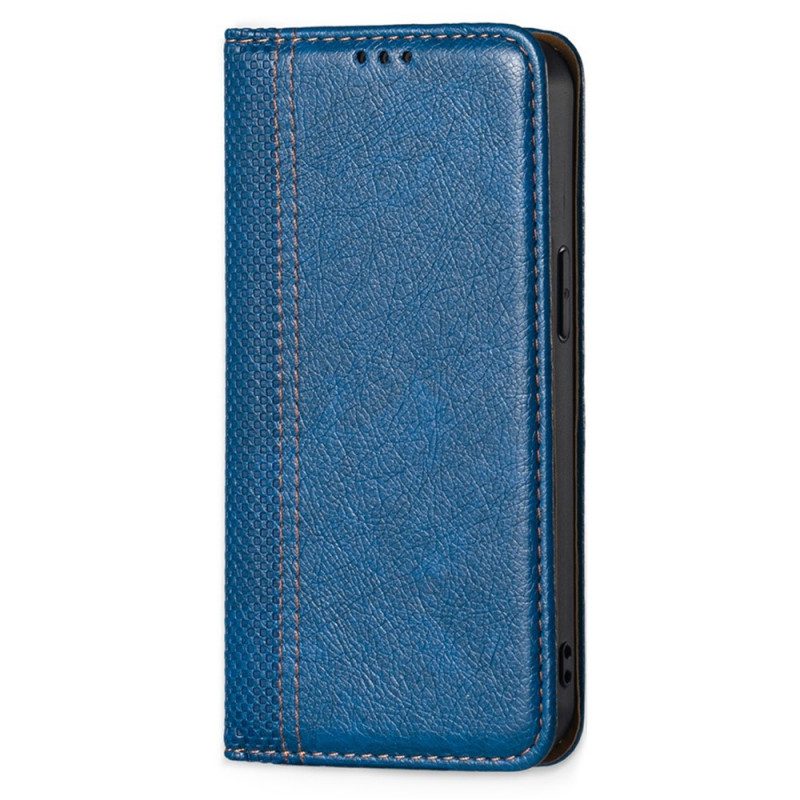 Folio Cover Sony Xperia 1 IV Custodia in pelle Ecopelle Vintage