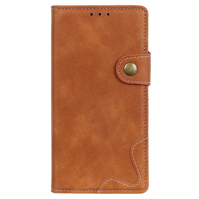 Folio Cover Sony Xperia 1 IV Disegno Di Cucito