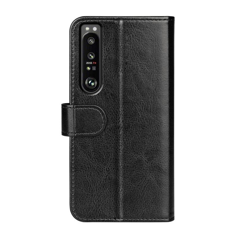 Folio Cover Sony Xperia 1 IV Ecopelle Vintage