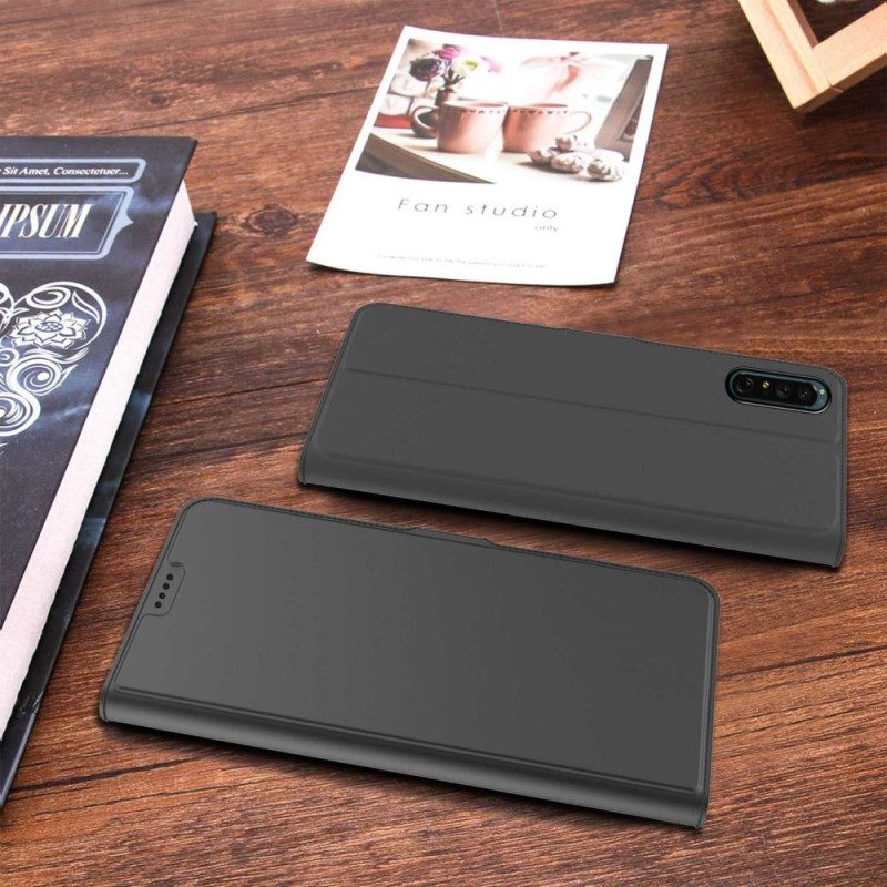 Folio Cover Sony Xperia 1 IV Effetto Pelle Sottile