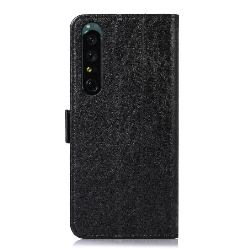 Folio Cover Sony Xperia 1 IV Eleganza