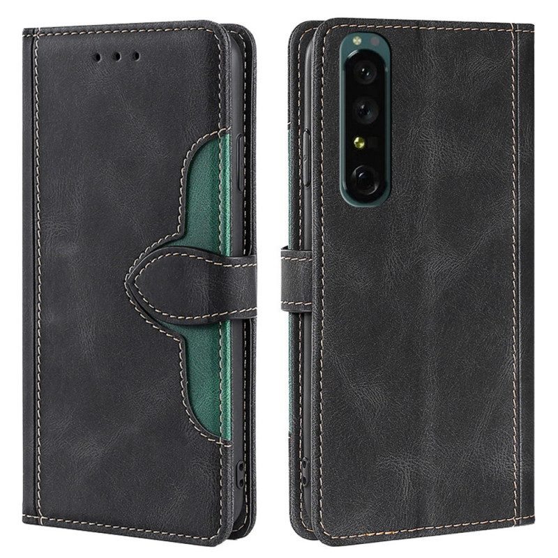 Folio Cover Sony Xperia 1 IV Floreale Bicolore