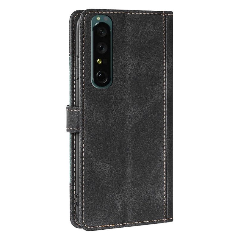 Folio Cover Sony Xperia 1 IV Floreale Bicolore