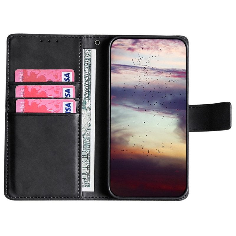 Folio Cover Sony Xperia 1 IV Stile Coccodrillo