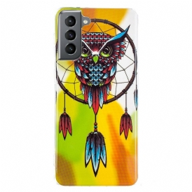 Cover Samsung Galaxy S21 FE Acchiappasogni Fluorescente