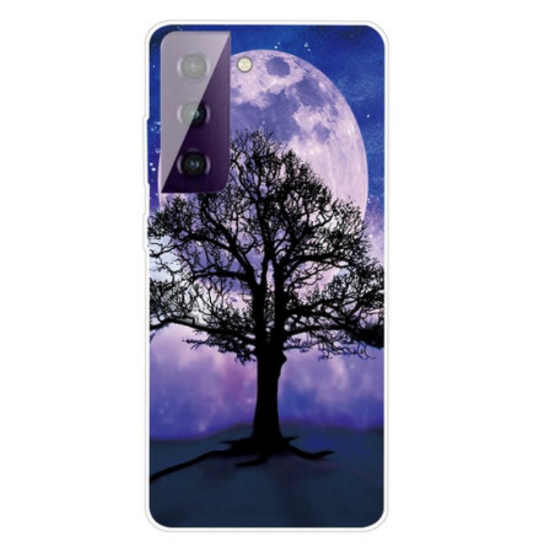 Cover Samsung Galaxy S21 FE Albero E Luna