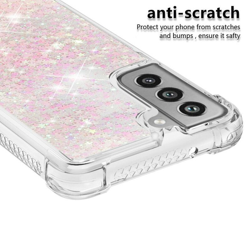 Cover Samsung Galaxy S21 FE Desideri Paillettes