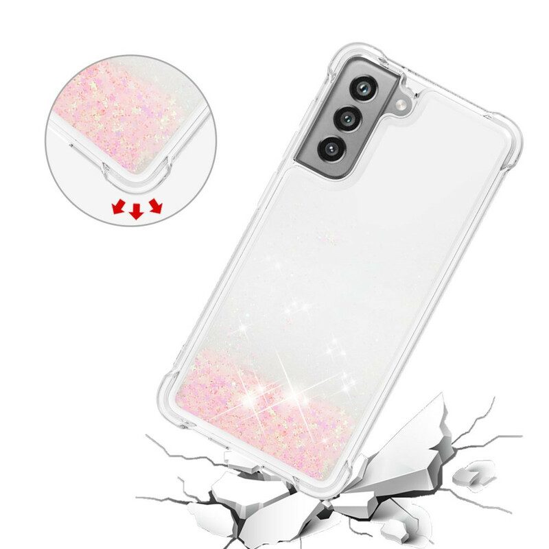 Cover Samsung Galaxy S21 FE Desideri Paillettes