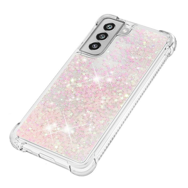 Cover Samsung Galaxy S21 FE Desideri Paillettes