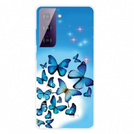 Cover Samsung Galaxy S21 FE Farfalle Farfalle