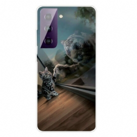 Cover Samsung Galaxy S21 FE Il Sogno Del Gattino