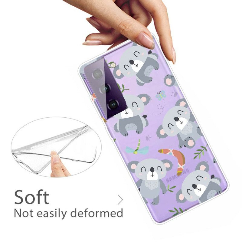 Cover Samsung Galaxy S21 FE Koala Carini