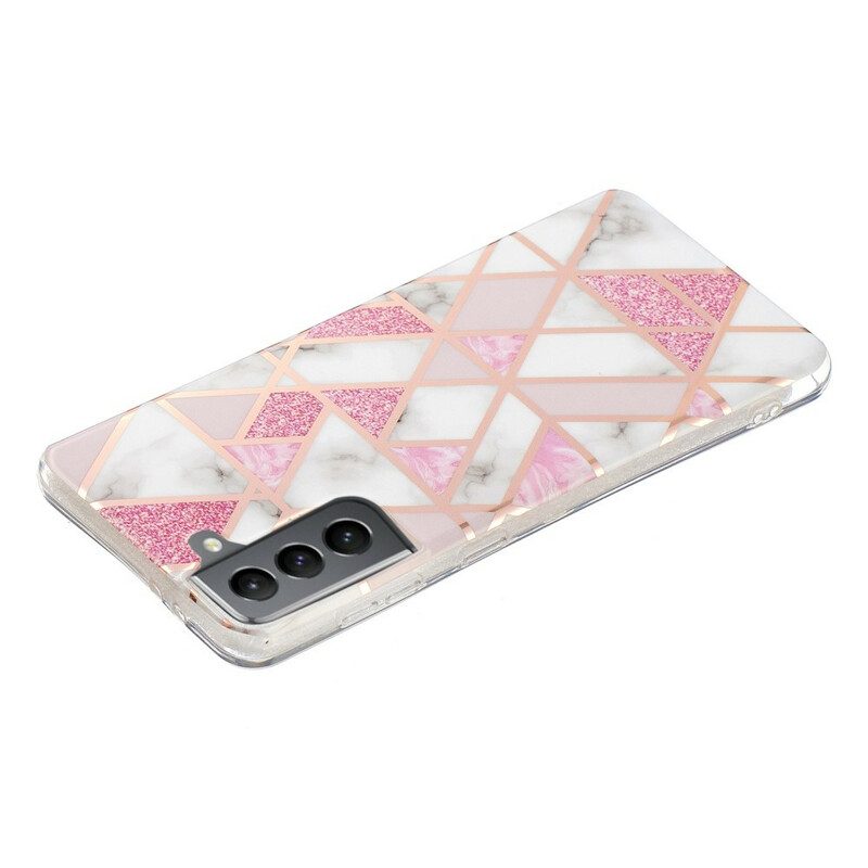 Cover Samsung Galaxy S21 FE Marmo Ultra Design